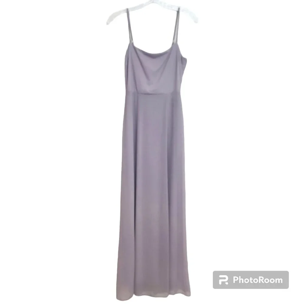 Show Me Your Mumu Lauren Tie Maxi Dress in gray - Picture 11 of 11